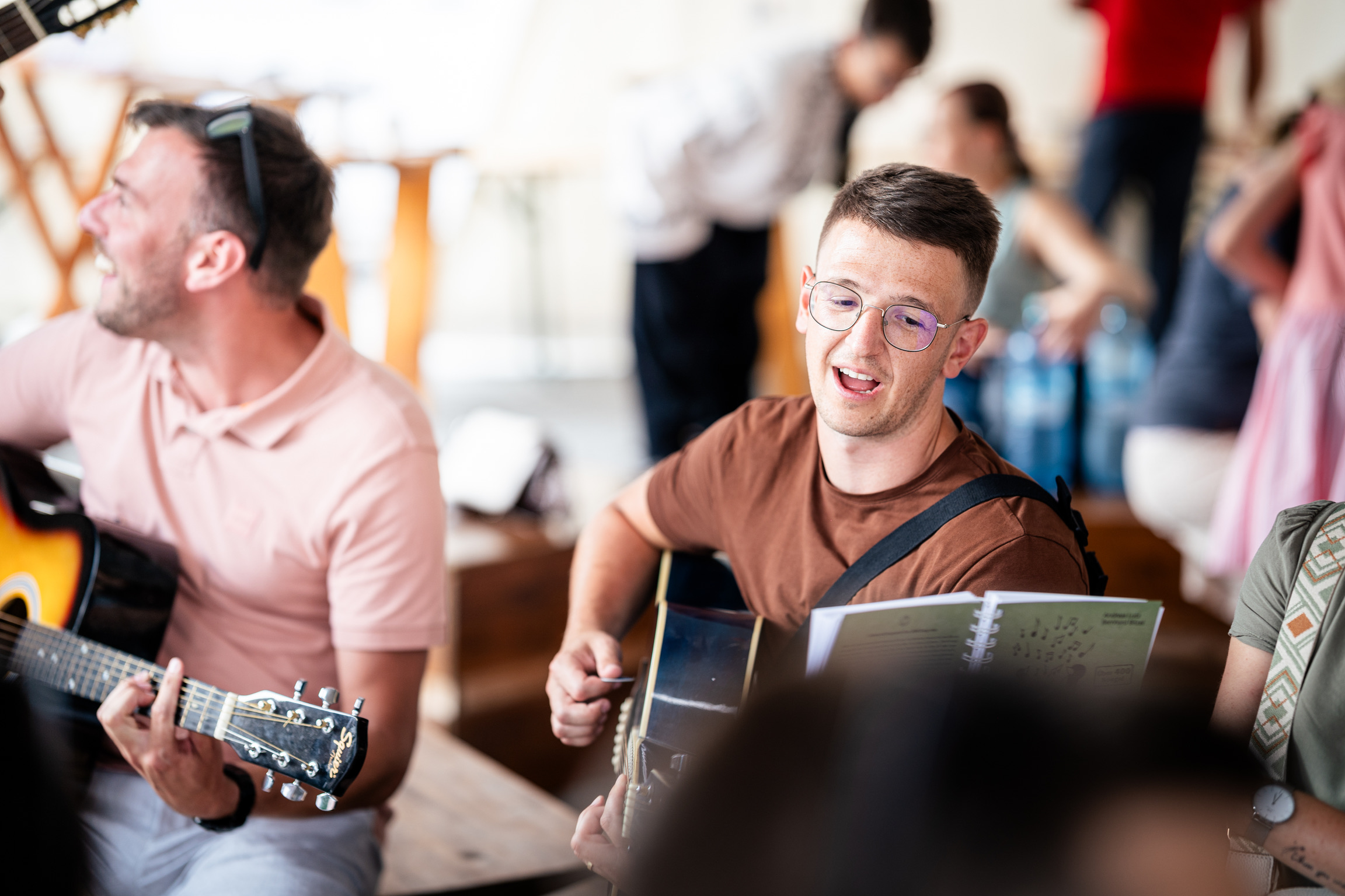 Jamsession im Jugendpavillont